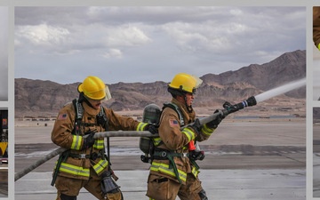 Flightline Ready: 99 CES firefighters train during RF 26-1