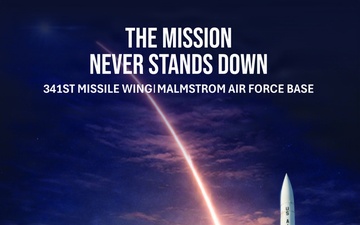 The Mission Never Stands Down Infographic - Front