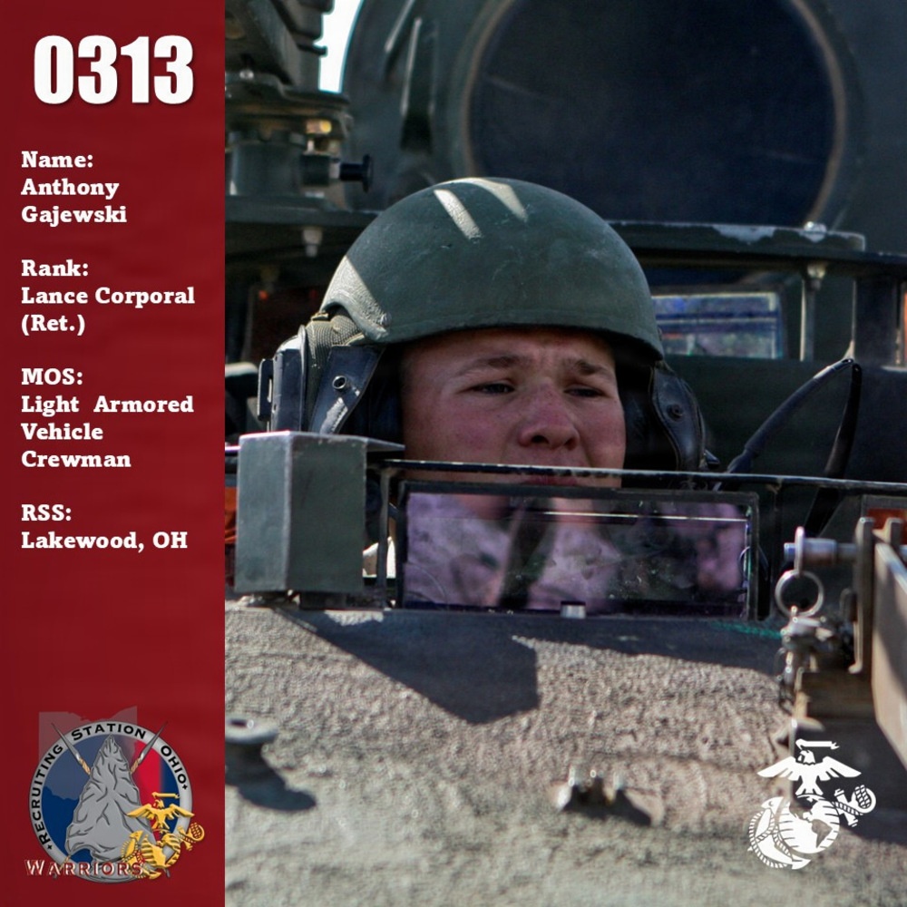 Marine Corps 0313 Hometown Hero