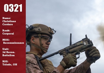 Marine Corps 0321 Hometown Hero