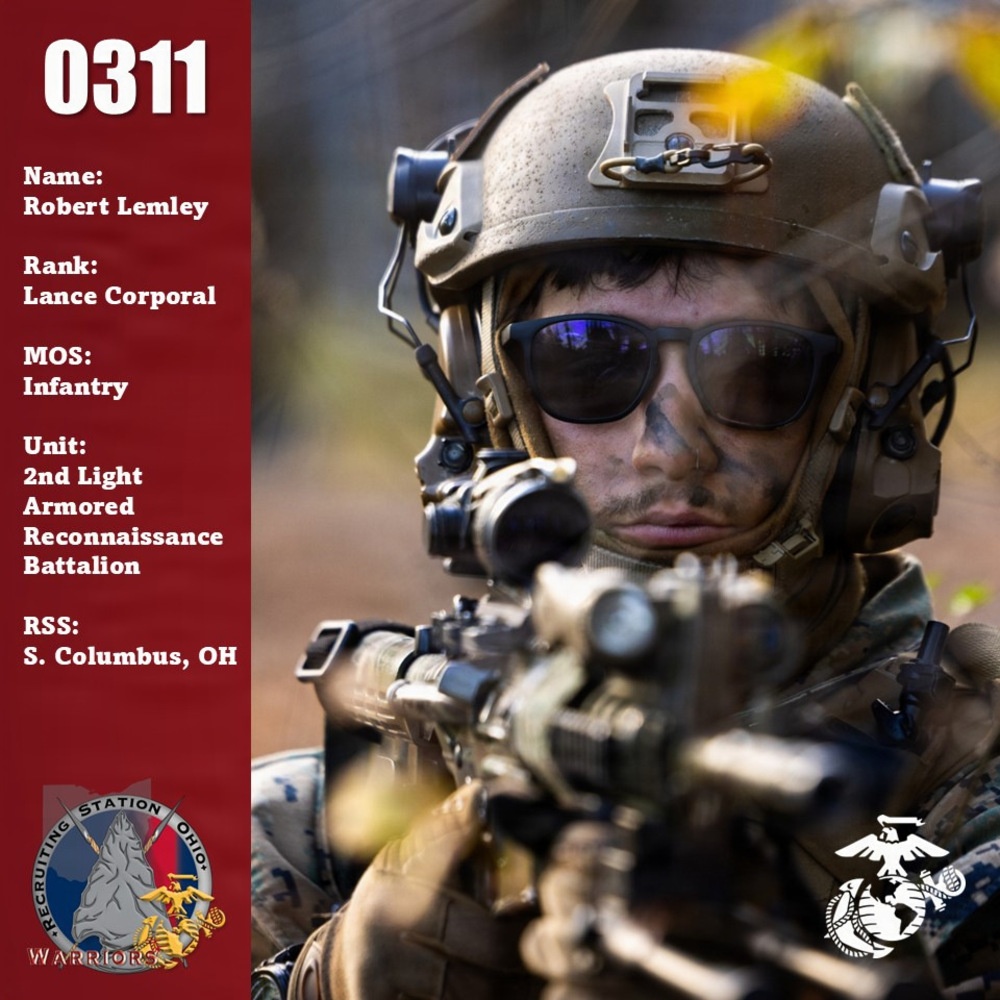 Marine Corps 0311 Hometown Hero