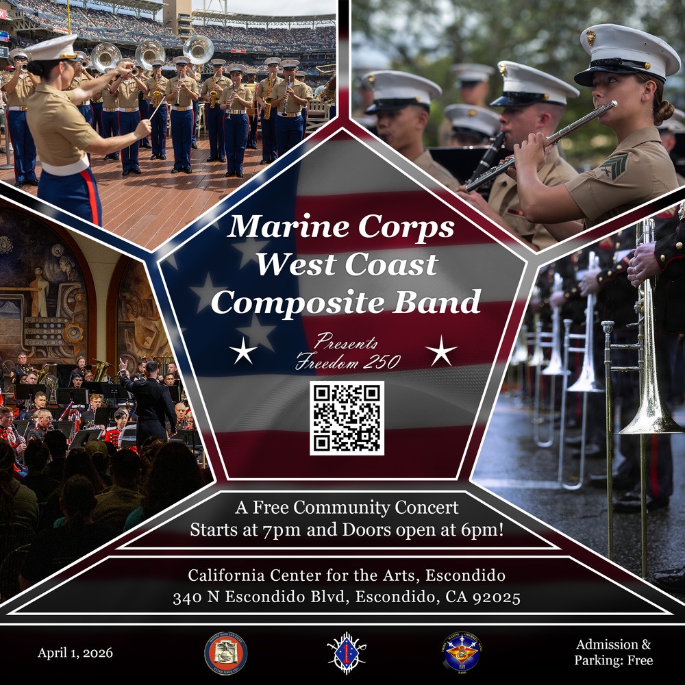 Marine Corps West Coast Band Freedom 250 Concert