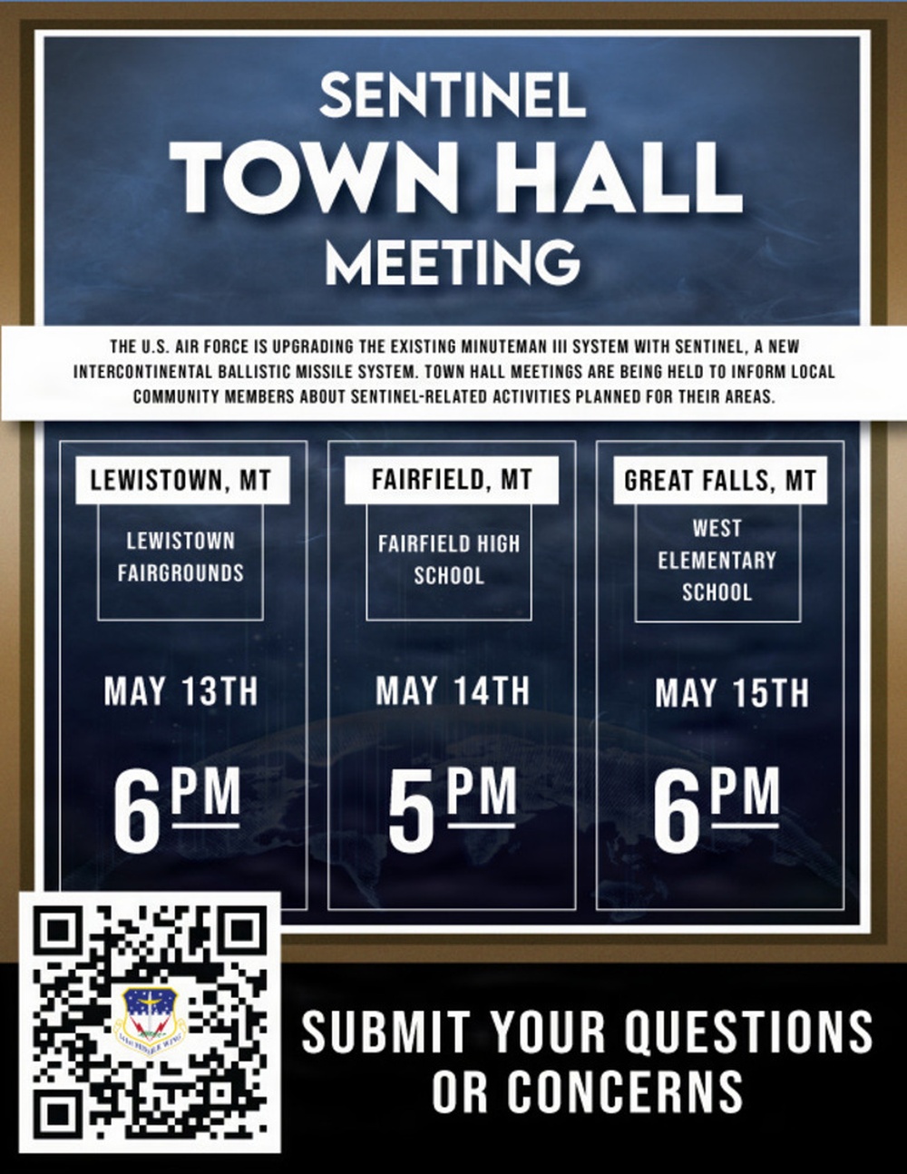 Sentinel Townhall Flyer