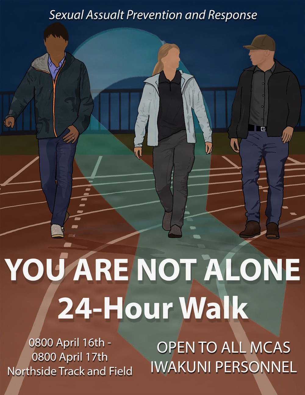 MCAS Iwakuni Sexual Assault Prevention and Response 24-Hour Walk