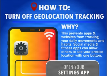 Turn off geolocation tracking