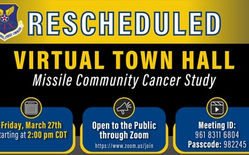 AFGSC announces MCCS Virtual Town Hall Rescheduled for March 27, 2026