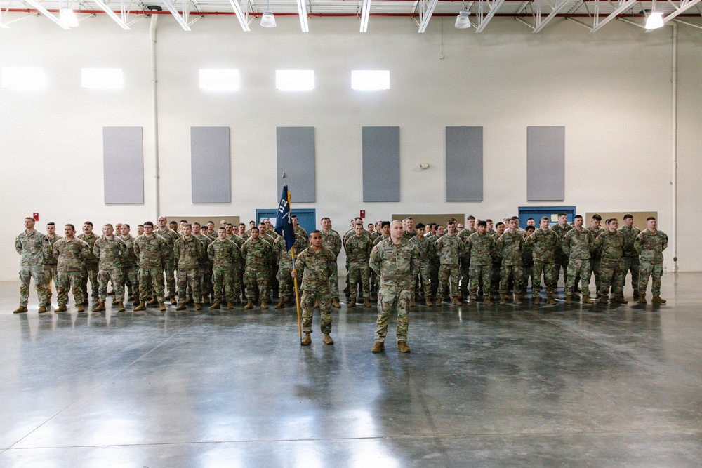 B Co, 1-112 Change of Command Ceremony