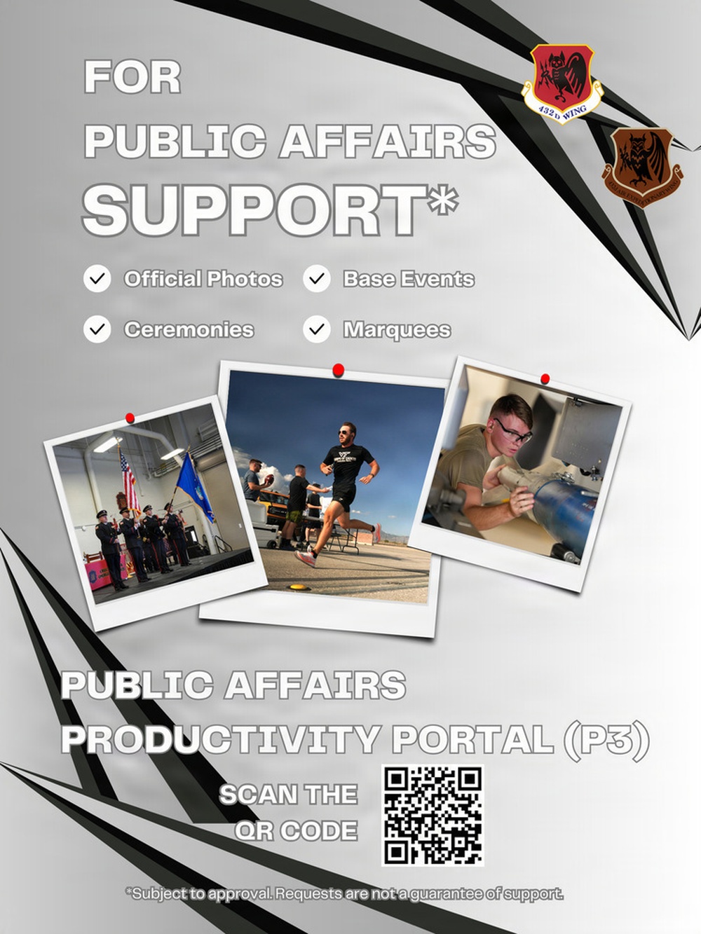 Public Affairs Productivity Portal (P3) Flyer