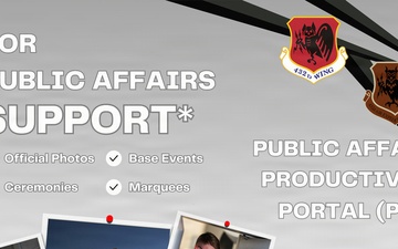 Public Affairs Productivity Portal (P3) Flyer