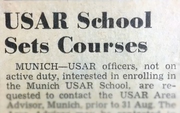 Two Soldiers with Platoon Sign