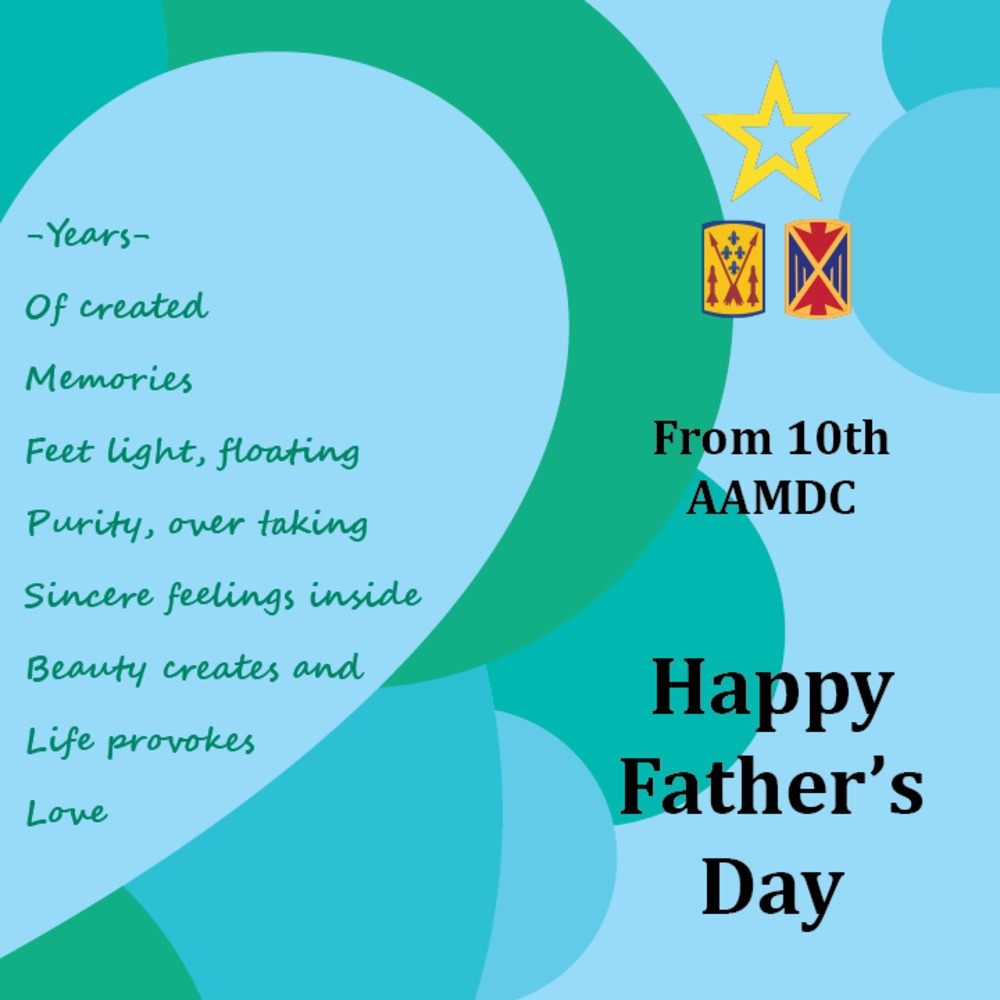 10th AAMDC Father's Day Graphic