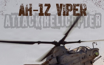 MCAS Yuma Airshow AH-1Z Viper Static Display Graphic