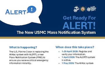 Alert! Transition Flyer #2