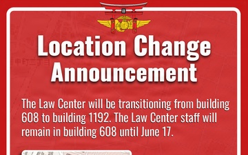 MCAS Iwakuni Law Center location change 2025