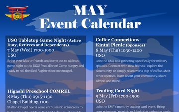 MCAS Iwakuni May 2025 Event Calendar