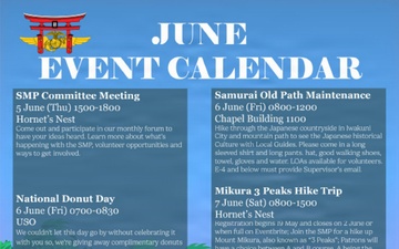 MCAS Iwakuni June 2025 Event Calendar