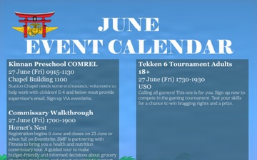 MCAS Iwakuni June 2025 Event Calendar