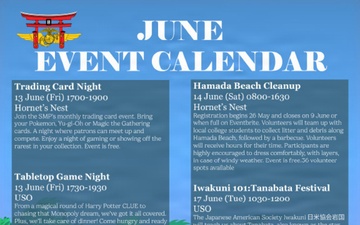 MCAS Iwakuni June 2025 Event Calendar