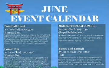 MCAS Iwakuni June 2025 Event Calendar