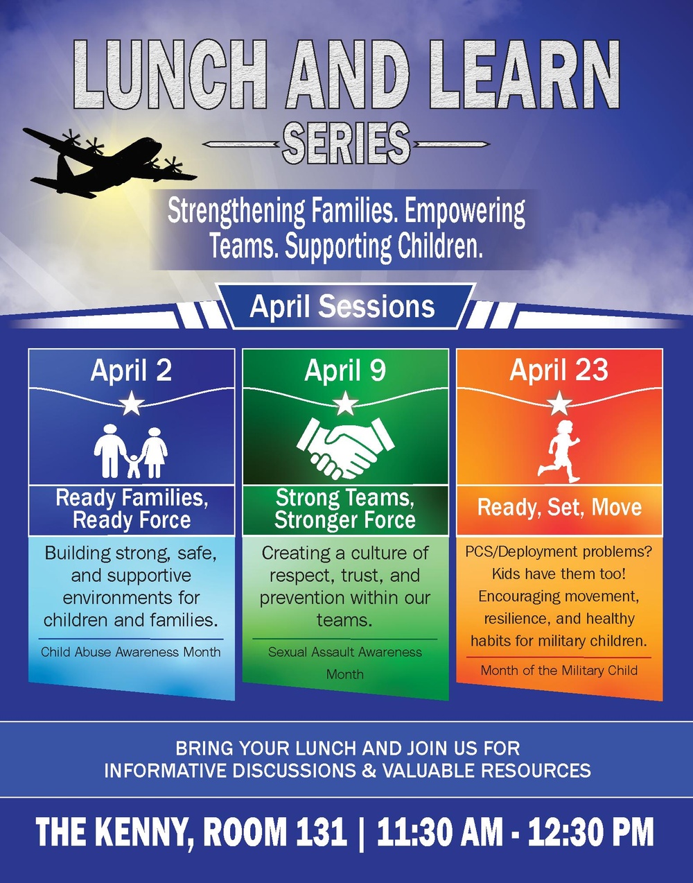 Lunch and Learn series promotes resilience and family support initiatives