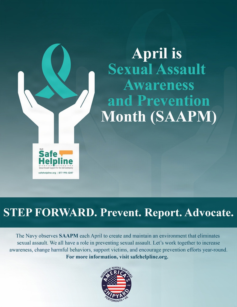 NNSY Honors Sexual Assault Awareness and Prevention Month