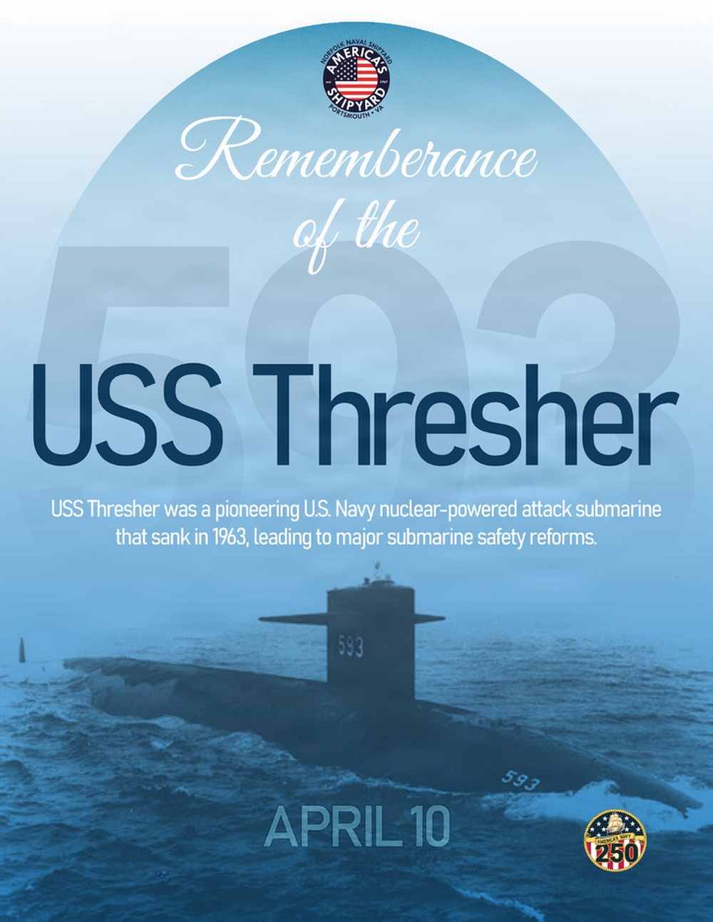 NNSY Honors USS Thresher