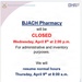 Bayne-Jones Army Community Hospital Pharmacy Announces Temporary Closure for Administrative Functions