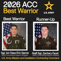 MICC Soldiers sweep top honors at 2026 ACC Best Warrior Competition