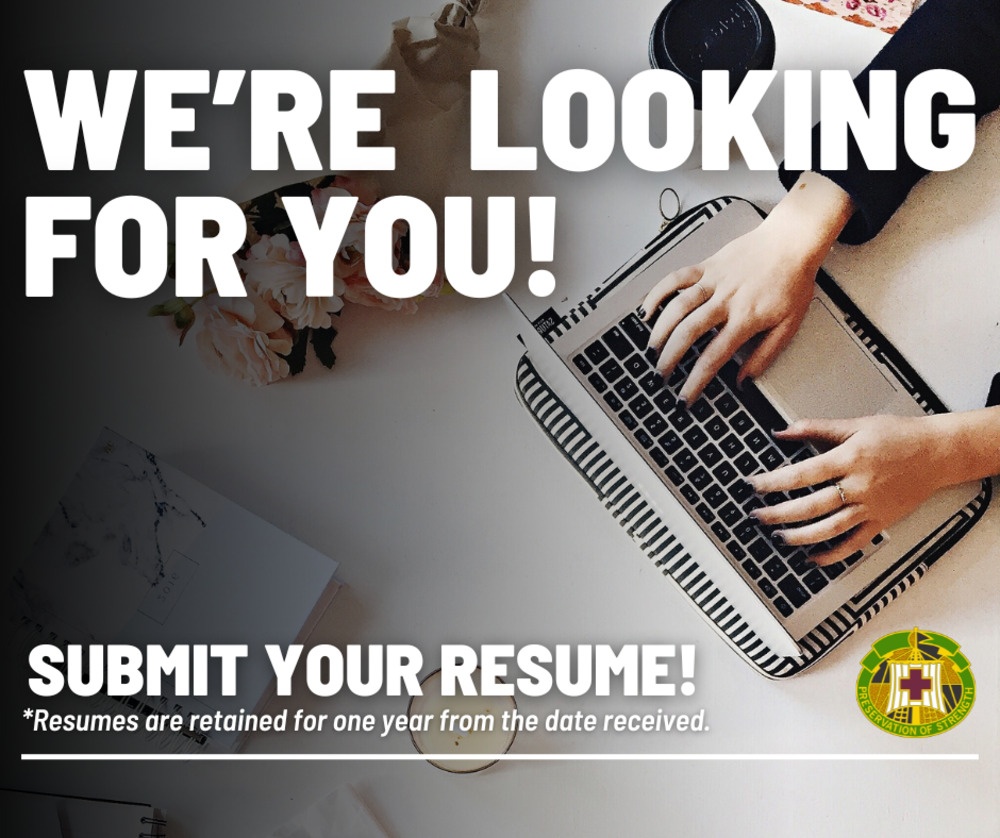 We’re looking for you