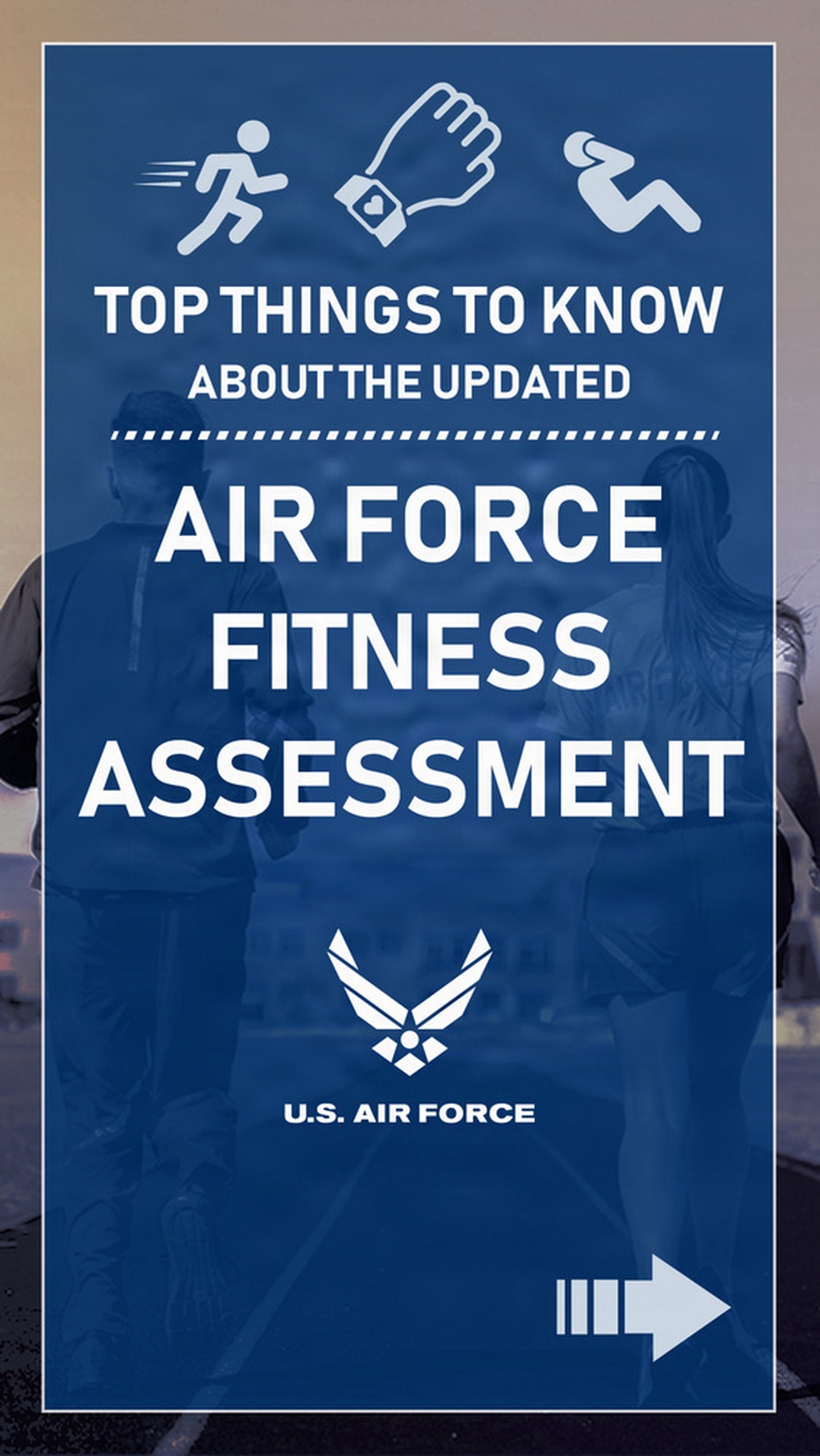 Air Force Fitness Assessment Update Graphic - pt 1 of 3