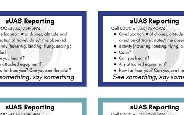 sUAS Reporting Cards