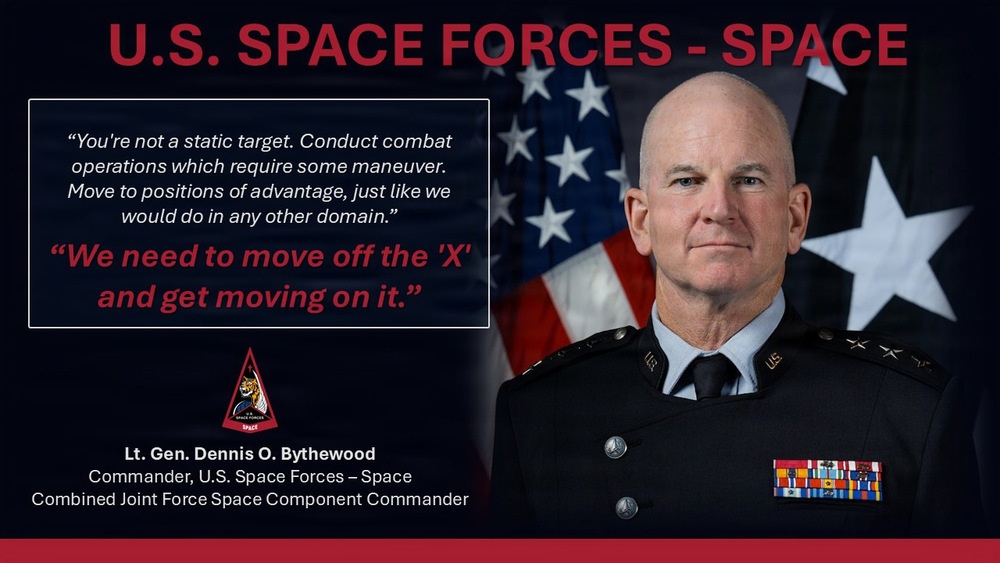 Lt. Gen. Bythewood highlights dynamic space operations