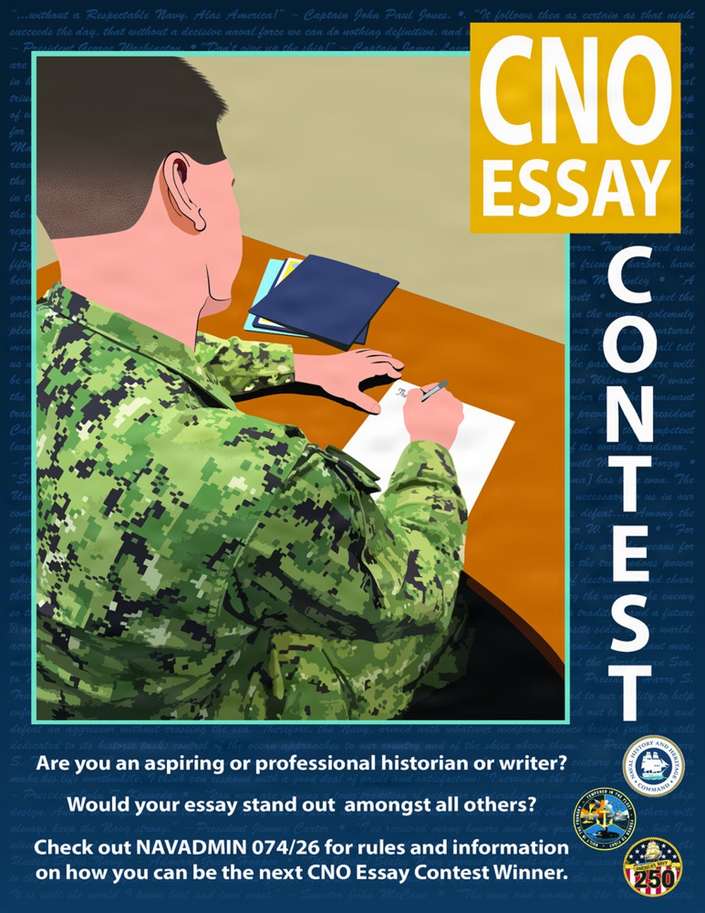 2026 CNO Essay Contest Announcement