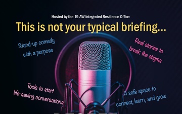 "1 Degree of Separation" graphic promotes suicide prevention training at Little Rock AFB