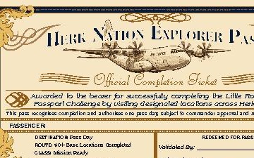 Herk Nation Explorer Pass recognizes Passport Program completion