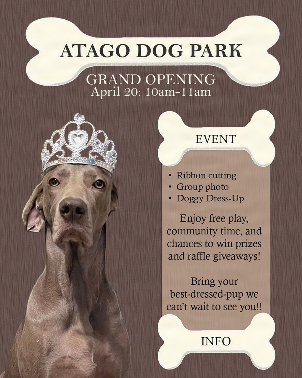 Atago Dog Park Grand Opening