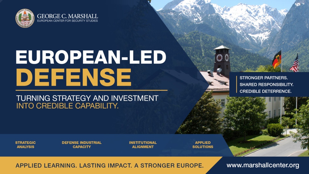European-Led Defense Resident Course
