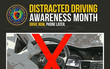 Distracted Driving Awareness Month
