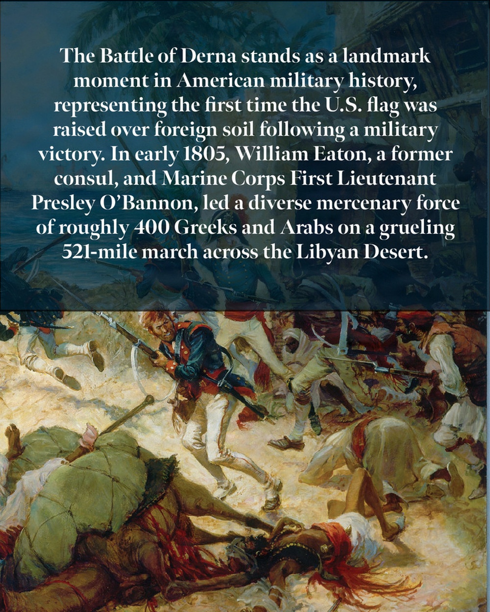 The Battle of Derna Carousel