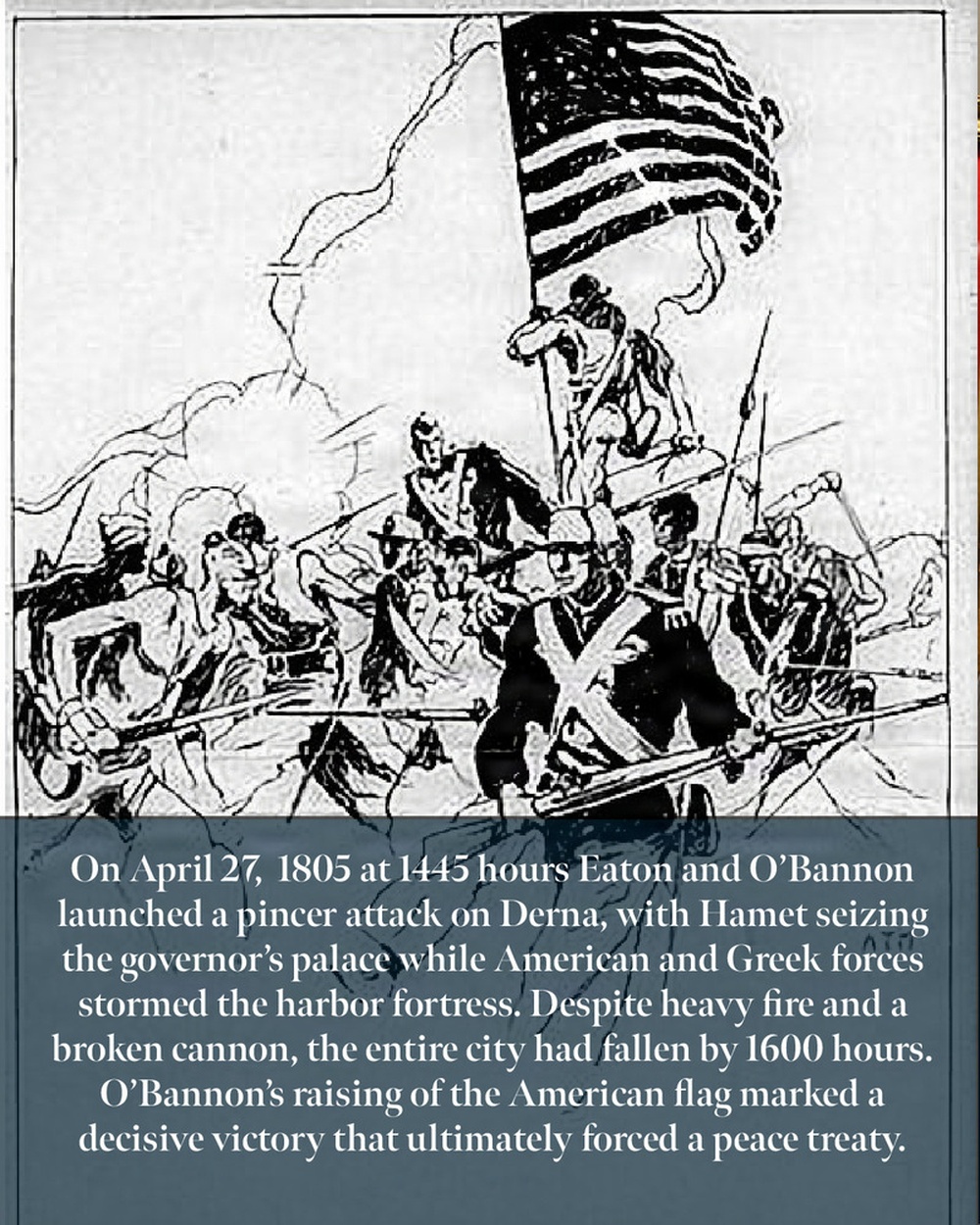 The Battle of Derna Carousel