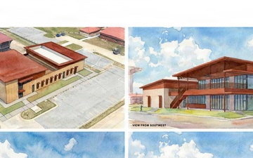 138th Fighter Wing Airmen's Center Concept Art