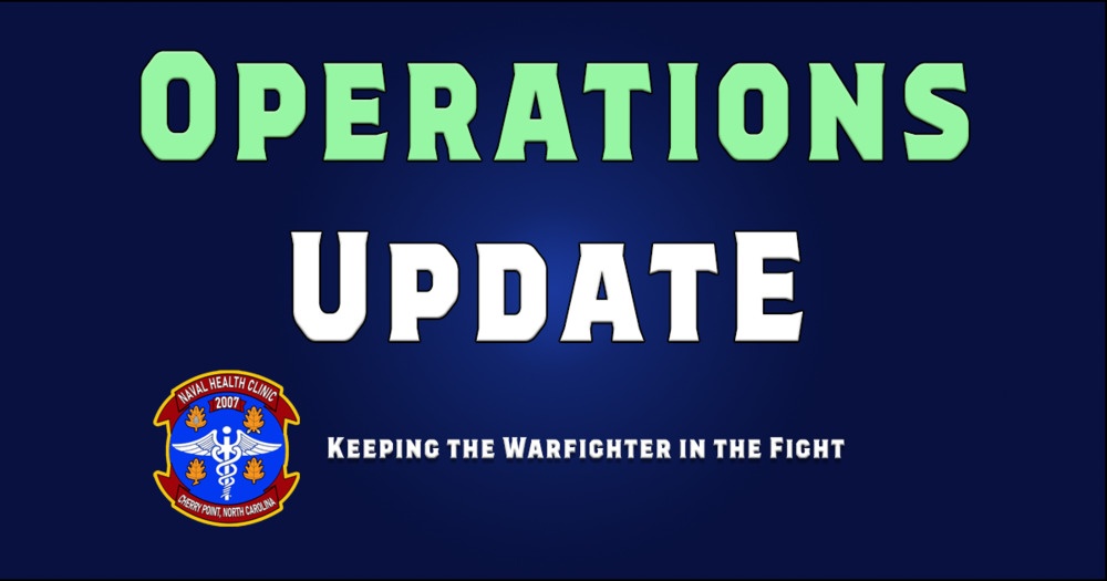 Operations Update Graphic