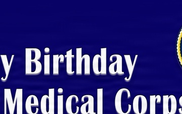 Medical Corps Birthday Graphic