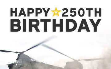 U.S. Army 250th Birthday 2025