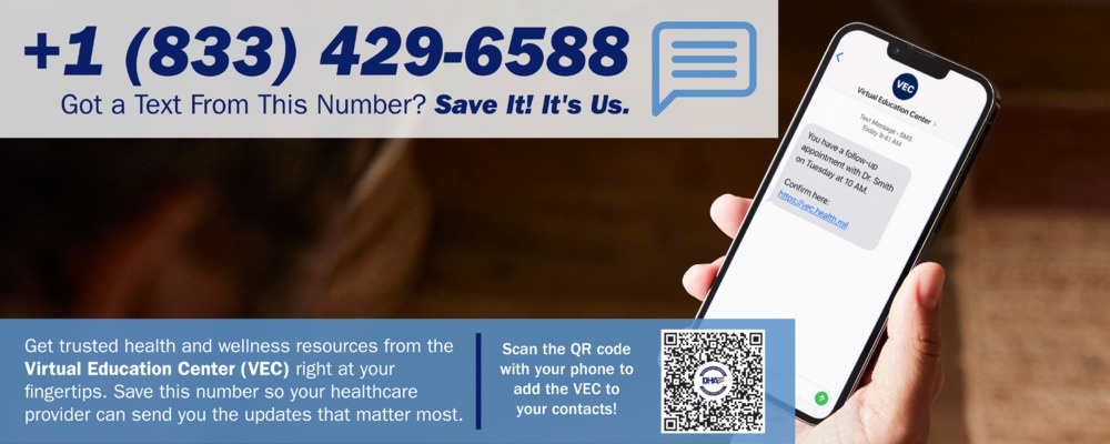 Virtual Education Center (VEC) Web Banner 5384 x 2234