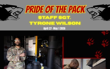 Pride of the Pack: Staff Sgt. Tyrone Wilson