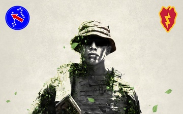 U.S. Soldier in the jungle