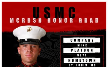 Mike Company Honor Graduate
