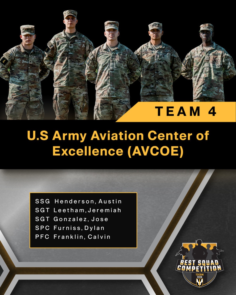 T2COM Best Squad Competition 2026 Team 4