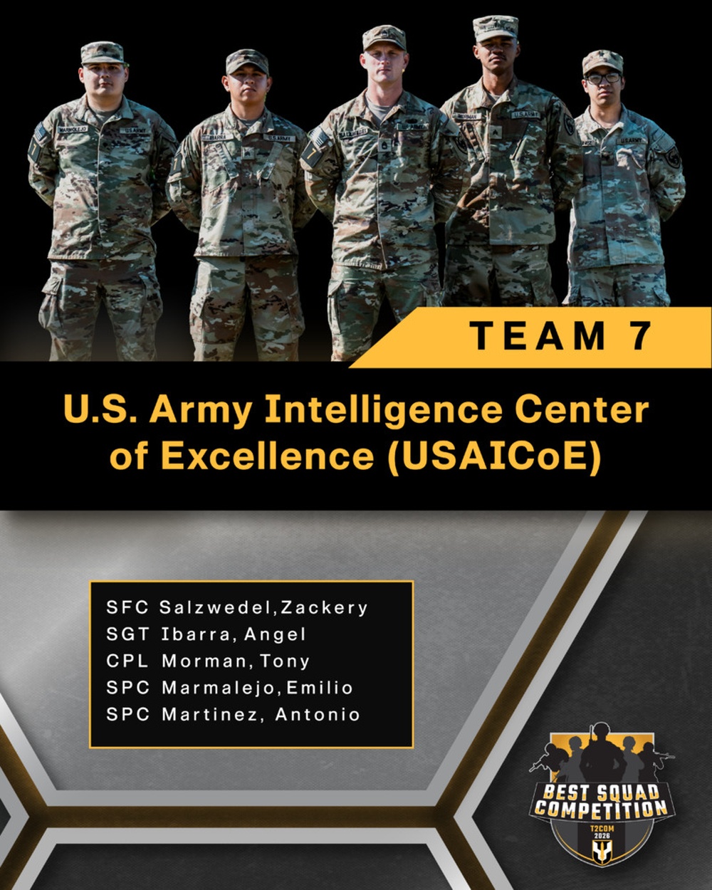 T2COM Best Squad Competition 2026 Team 7